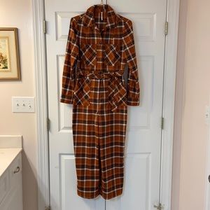 Free people  ankle length jump suit